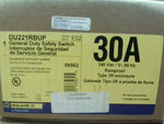  Square D DU221RBUP Non-Fusible Disconnect 30A 240V Image