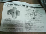  Dwyer 1638-0 Large Diaphragm Pressure Switch 0.05" to 12" WC 12 Image