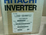  Hitachi L200-004NFE2 Inverter w/ EMV Filter FPF 8122-07/1 Image