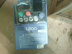  Hitachi L200-004NFE2 Inverter w/ EMV Filter FPF 8122-07/1 Image
