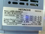  Hitachi L200-004NFE2 Inverter w/ EMV Filter FPF 8122-07/1 Image