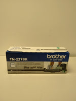  Genuine Brother TN-227BK High Yield Black Toner Cartridge TN227BK Image