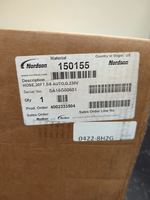  Nordson 5/8" x 30FT Hot Melt Adhesive Hose Blue Series 150155 Genuine OEM! Image