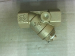  Watts CxC 3/4" Bronze Y-Strainer 400 WOG / 125 WSP Threaded Con Image