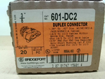  Bridgeport 3/8ΓÇ¥ Duplex Connectors 14/2 10/3 Armored Cable 601 Image