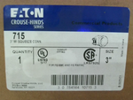  New Eaton Crouse-HIinds 715 Size Squeeze Connector Image