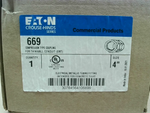  Eaton Crouse Hinds 669 Compression Coupling Zinc Steel 4" Condu Image