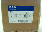  Eaton Crouse-Hinds 715 3" Straight Mall Iron Squeeze Connector Image