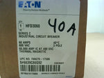  Eaton Cutler-Hammer HFD3040BP10 6604C37G09 40A Circuit Breaker 3P 600V HFD 65k Image