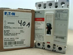  Eaton Cutler-Hammer HFD3040BP10 6604C37G09 40A Circuit Breaker 3P 600V HFD 65k Image