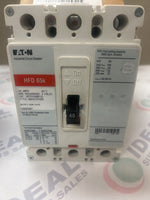  Eaton Cutler-Hammer HFD3040BP10 6604C37G09 40A Circuit Breaker 3P 600V HFD 65k Image
