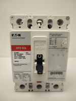  Eaton Cutler-Hammer HFD3040BP10 6604C37G09 40A Circuit Breaker 3P 600V HFD 65k Image