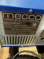  MeccoMark 20W Fiber Laser Marking System with WinLase Professio Image