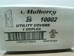 Mulberry 10002 Utlity Covers (25 pk) 1 Duplex Image