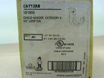  Caddy CAT12AB Cable Hanger (40 pk) 3/4" Loop Catergory 5 181900 Image