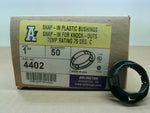  Arlington 4402 1" Snap In Plastic Bushing Qty 50 Image