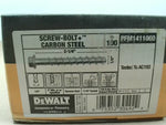  Dewalt PFM1411060 Screw-Bolt+ Carbon Steel  1/4' x 2-1/4" (100 Image