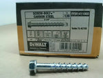 Dewalt PFM1411060 Screw-Bolt+ Carbon Steel  1/4' x 2-1/4" (100 Image