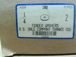  RS Dale Company 1432WF 1/4" x 2" Plated Fender Washer (100 PCS) Image