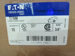  Eaton Crouse Hinds T75M Form 5 Conduit Body Size 3/4 Qty 10 Image