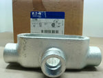  Eaton Crouse Hinds T75M Form 5 Conduit Body Size 3/4 Qty 10 Image