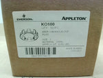  Emerson Appleton KO100 Neer 1 Knock Out  Size 1 Qty 50 Image
