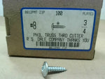  R.S Dale #8 Part 0812PMT 3/4 Philip Truss Cutter Qty 100 Image