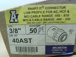  Arlington 40AST Snap2 It 3/8" Connector (24 PCS) Image