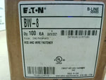  Eaton B-Line BW-8 Rod And Wire Fasteners (100 Pcs) Bat Wing Cli Image