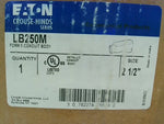  Eaton Crouse Hinds LB250M Form 5 Conduit Body 2 1/2" Qty 1 Image