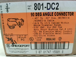  Bridgeport 801-DC2 3/8" 90-Degree Angle Connector (21 pcs) Image