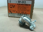  Bridgeport 801-DC2 3/8" 90-Degree Angle Connector (21 pcs) Image
