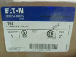  Eaton Crouse Hinds 197 Three Piece Coupling Size 3" Image