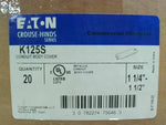  Eaton Crouse Hinds K125S (20 PCS) 1-1/4" or 1-1/2" Metallic Con Image