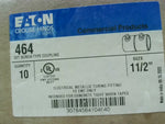  Eaton Crouse Hinds 464 1-1/2" Set Screw Type Coupling (10 PCS) Image