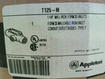  Appleton T125-M Size 1 1/4" Mall Iron Form 35 Conduit Qty 1 Image