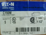  Eaton Crouse Hinds C150M 1-1/2" Form 5 Conduit Body (5 PCS) Image
