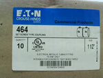  Eaton Crouse Hinds 464Size 1-1/2" Set Screw Type Coupling (10 P Image
