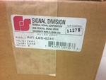  Federal Signal AV1-LED-024C Clear 24VDC Audible Visual Signal Flashing Light Image