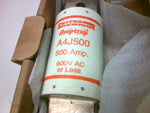  Ferraz Shawmut A4J500 500 Amp Fuse Class J 600V Fast Acting JKS Image