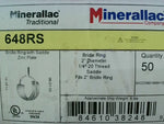  Minerallac 648RS 2" Bridle Ring 1/4"-20 Thread Saddle  (50 PCS) Image