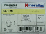  Minerallac 648RS 2" Bridle Ring 1/4"-20 Thread Saddle  (50 PCS) Image