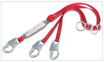 3M Protecta 1342200 PRO Pack Tie-Back 6ft Double Shock Absorbing Lanyard