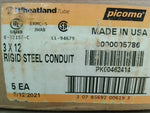  Wheatland E32152C 3x12 Nipple Rigid Steel Qty 1 Image