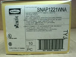  Hubbell SNAP1221WNA (10 PCS) SNAPConnect White SP Pole Switch 20A 120/277V Image