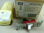  Hubbell SNAP1221WNA (10 PCS) SNAPConnect White SP Pole Switch 20A 120/277V Image