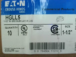  Eaton Crouse-Hinds HGLL5 Size 1-1/2" Bushing Insulated (10 PCS) Image