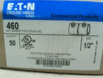  Eaton Crouse-Hinds 460 1/2" Set Screw Type EMTCoupling (50 PCS) Image