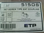  ETP 5150S 1-1/2" EMT Set Screw Coupling (40 PCS) Image
