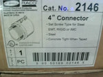  Hubbell Raco 2146 Steel Screw 4" Connector Rigid EMT Conduit Image